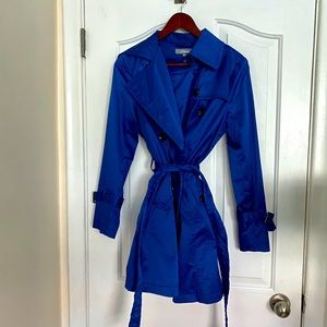 Etam Blue Fall Trench Coat